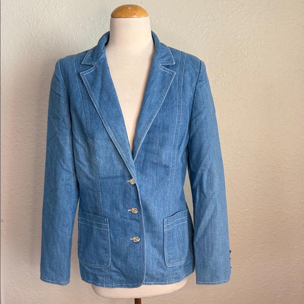 VTG Vincent Denim Blazer
